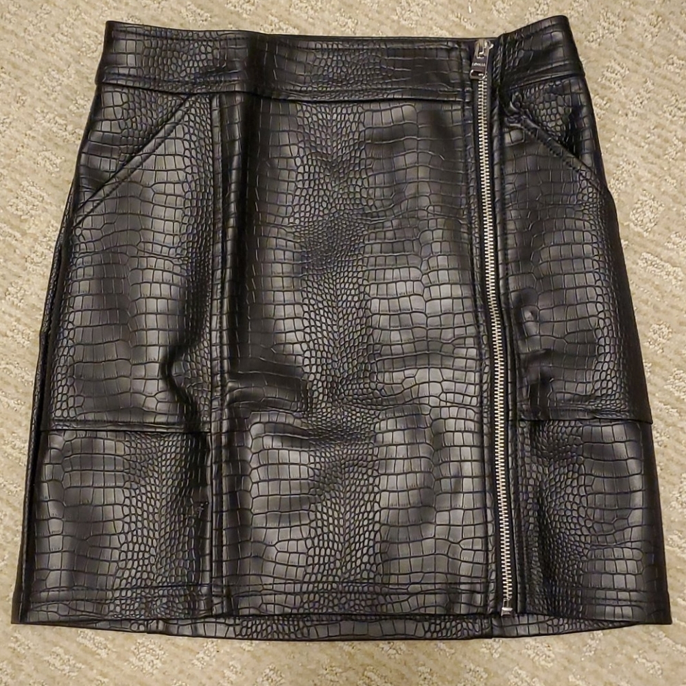 Express Faux Leather MiniSkirt